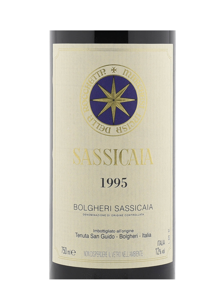 Sassicaia Vino Da Tavola 1995