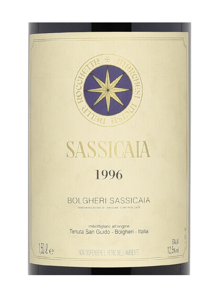 Sassicaia Vino Da Tavola 1996 1500ml