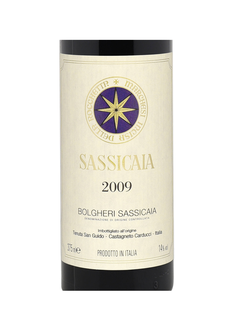 Sassicaia Vino Da Tavola 2009 375ml