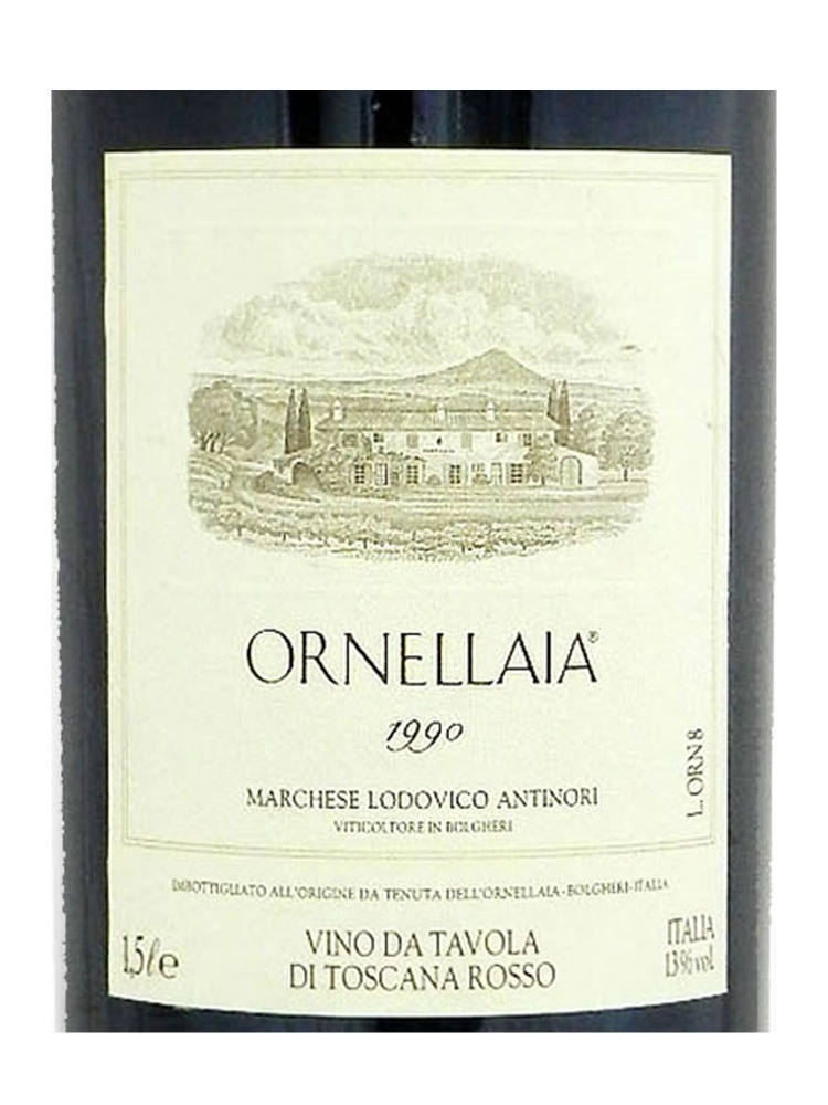 Tenuta Dell'Ornellaia, Ornellaia Vino Da Tavola 1990 1500ml