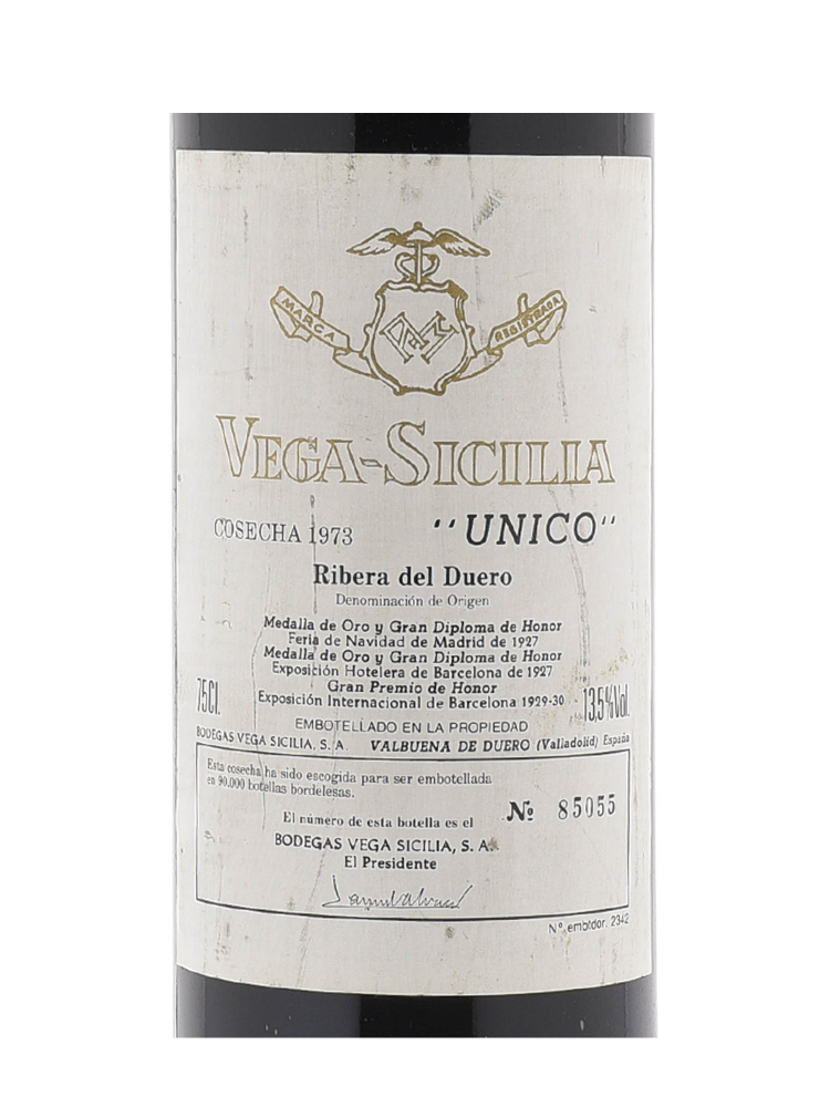Vega Sicilia Unico Reserva 1973