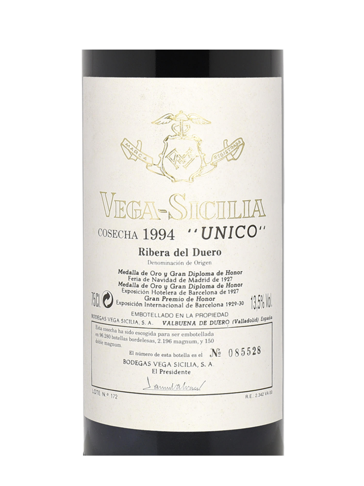 Vega Sicilia Unico Reserva 1994