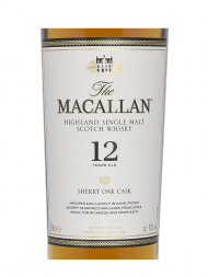 Macallan  12 Year Old Sherry Oak Single Malt 700ml w/box