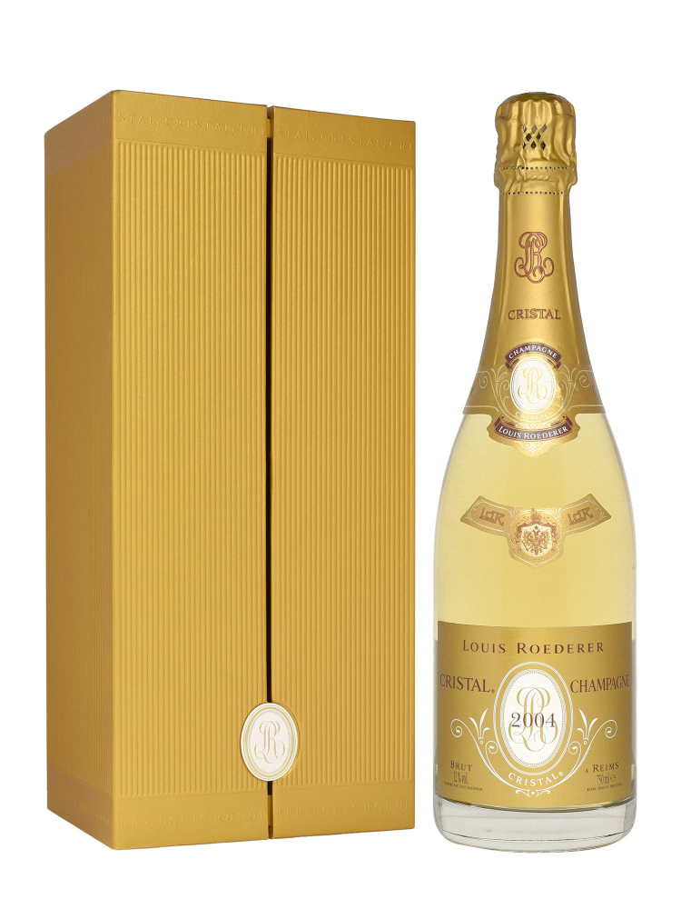 Louis Roederer Cristal Brut 2004 Limited Edition w/box