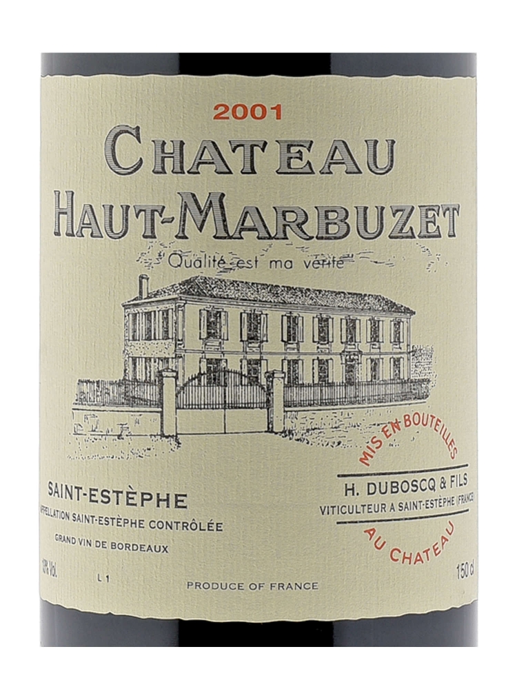 Ch.Haut Marbuzet 2001 1500ml