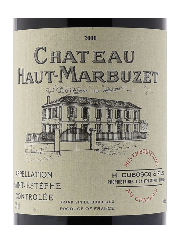 Ch.Haut Marbuzet 2000 3000ml