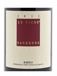Luciano Sandrone Le Vigne Barolo DOCG 2012 - 6bots