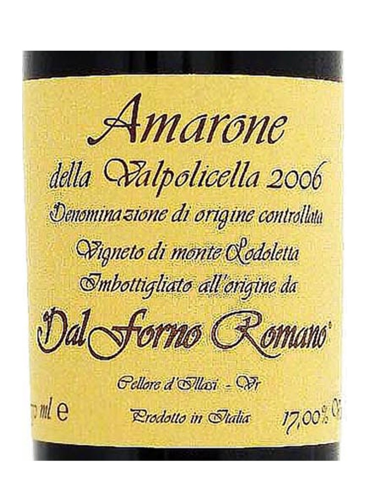 Dal Forno Romano Amarone della Valpolicella 2006