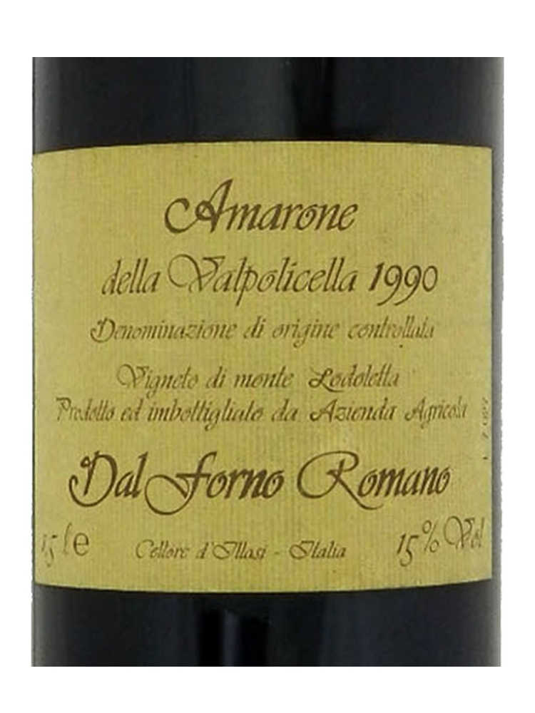Dal Forno Romano Amarone della Valpolicella 1990 1500ml