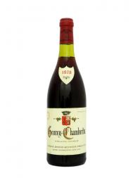 阿蒙·卢梭酒庄热夫雷·香贝丹干红葡萄酒 1978
