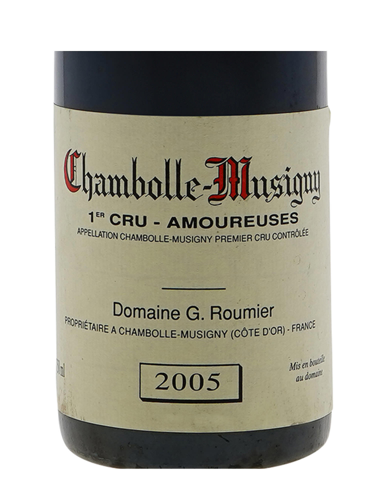 Georges Roumier Chambolle Musigny les Amoureuses 1er Cru 2005