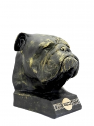 Alfred Dunhill Sculpture POSWSBULLYB Bulldog Bust