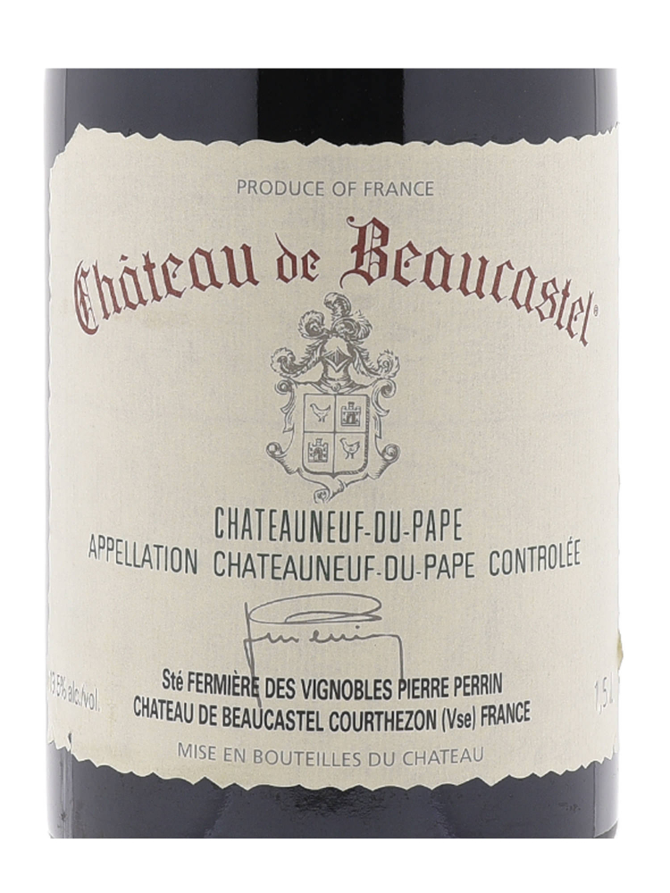 Ch.de Beaucastel Chateauneuf du Pape 1999 1500ml