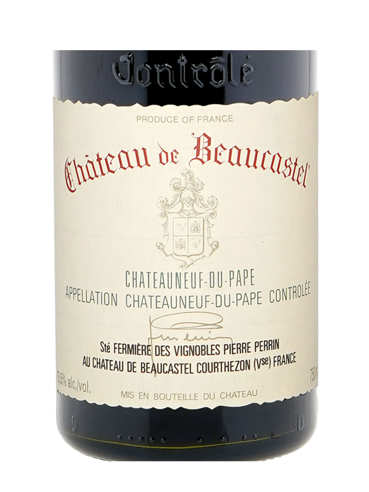 Ch.de Beaucastel Chateauneuf du Pape 1995