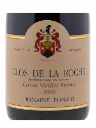 Ponsot Clos de la Roche Cuvee Vieilles Vignes Grand Cru 2001