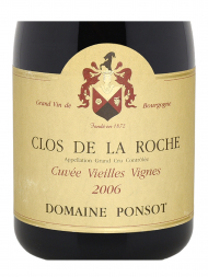 Ponsot Clos de la Roche Cuvee Vieilles Vignes Grand Cru 2006 1500ml