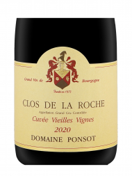 Ponsot Clos de la Roche Cuvee Vieilles Vignes Grand Cru 2020