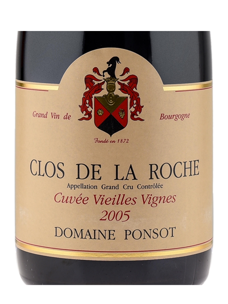 Ponsot Clos de la Roche Cuvee Vieilles Vignes Grand Cru 2005