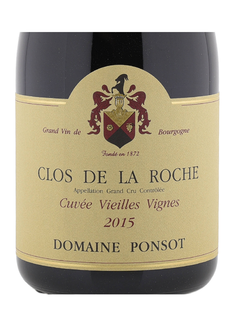 Ponsot Clos de la Roche Cuvee Vieilles Vignes Grand Cru 2015 1500ml