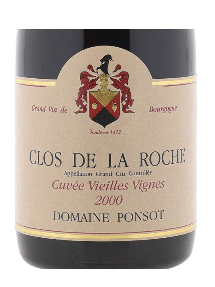 Ponsot Clos de la Roche Cuvee Vieilles Vignes Grand Cru 2000