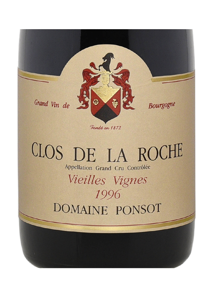 Ponsot Clos de la Roche Cuvee Vieilles Vignes Grand Cru 1996