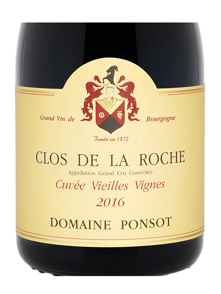 Ponsot Clos de la Roche Cuvee Vieilles Vignes Grand Cru 2016 1500ml