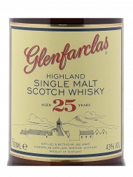 Glenfarclas  25 Year Old Single Malt Scotch Whisky 700ml