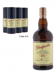 Glenfarclas  25 Year Old Single Malt Whisky 700ml w/cylinder - 6bots