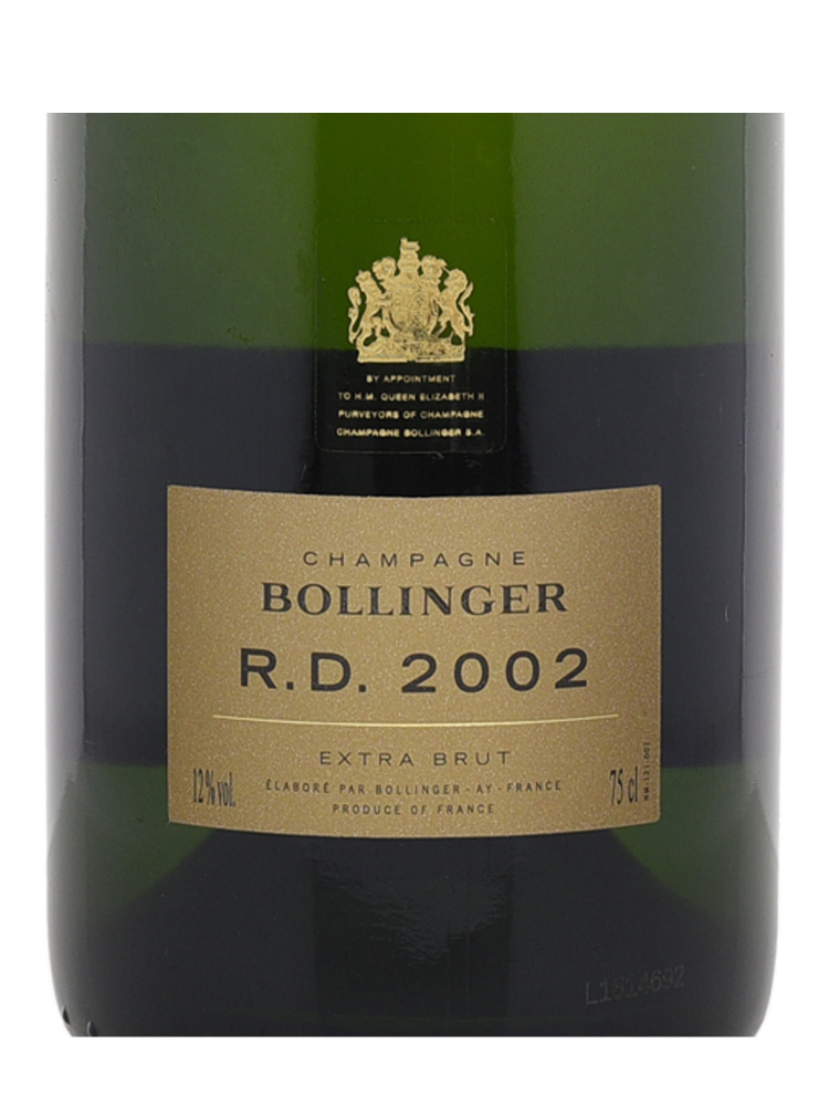 Bollinger R D Extra Brut 2002