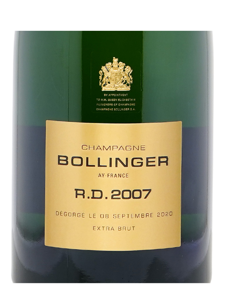 Bollinger R D Extra Brut 2007 1500ml