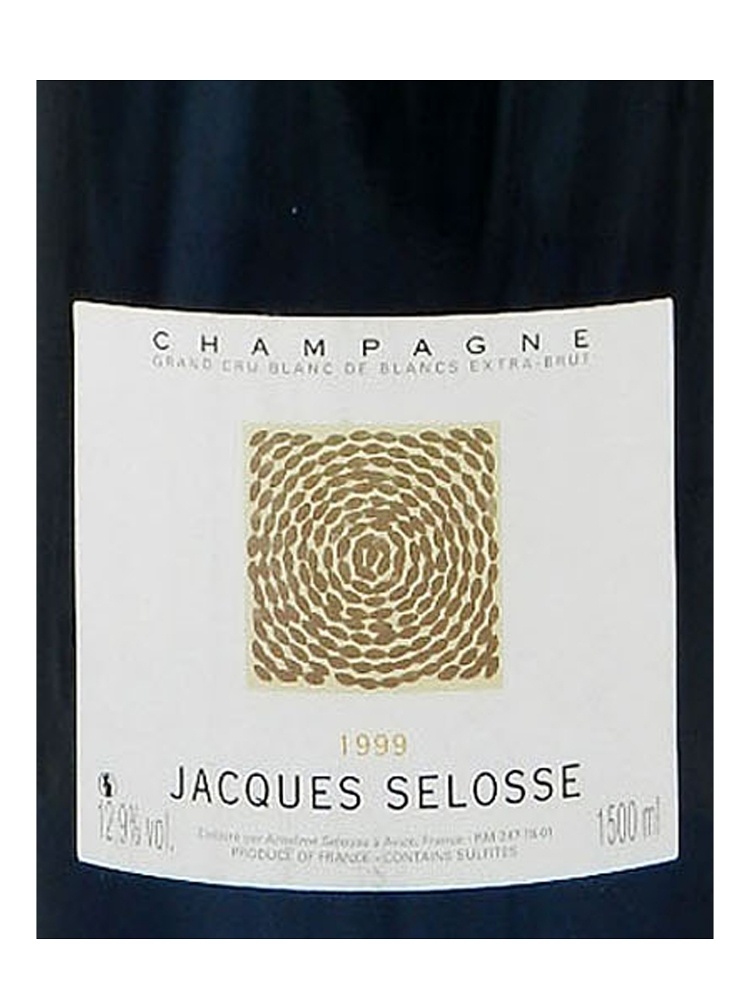 Jacques Selosse Champagne Millesimes 1999 1500ml