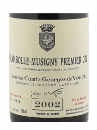Comte Georges de Vogue Chambolle Musigny 1er Cru 2002