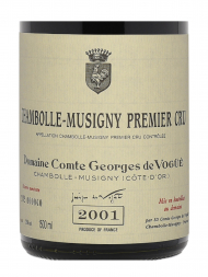 Comte Georges de Vogue Chambolle Musigny 1er Cru 2001 1500ml
