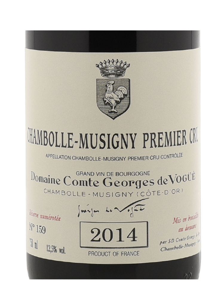 Comte Georges de Vogue Chambolle Musigny 1er Cru 2014