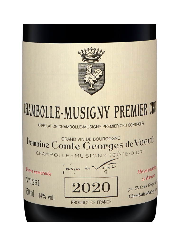 Comte Georges de Vogue Chambolle Musigny 1er Cru 2020