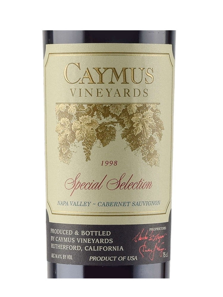 Caymus Special Selection Cabernet Sauvignon 1998