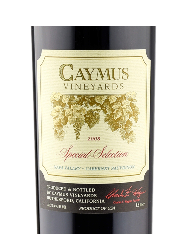 Caymus Special Selection Cabernet Sauvignon 2008 1500ml
