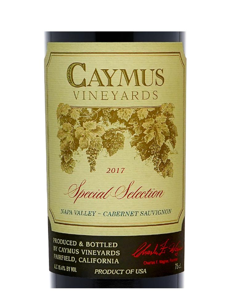 Caymus Special Selection Cabernet Sauvignon 2017 - 6bots