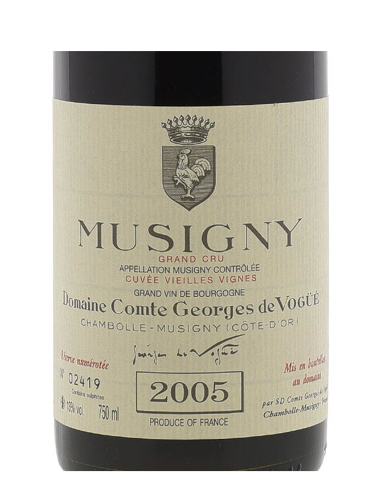 Comte Georges de Vogue Musigny Vieilles Vignes Grand Cru 2005