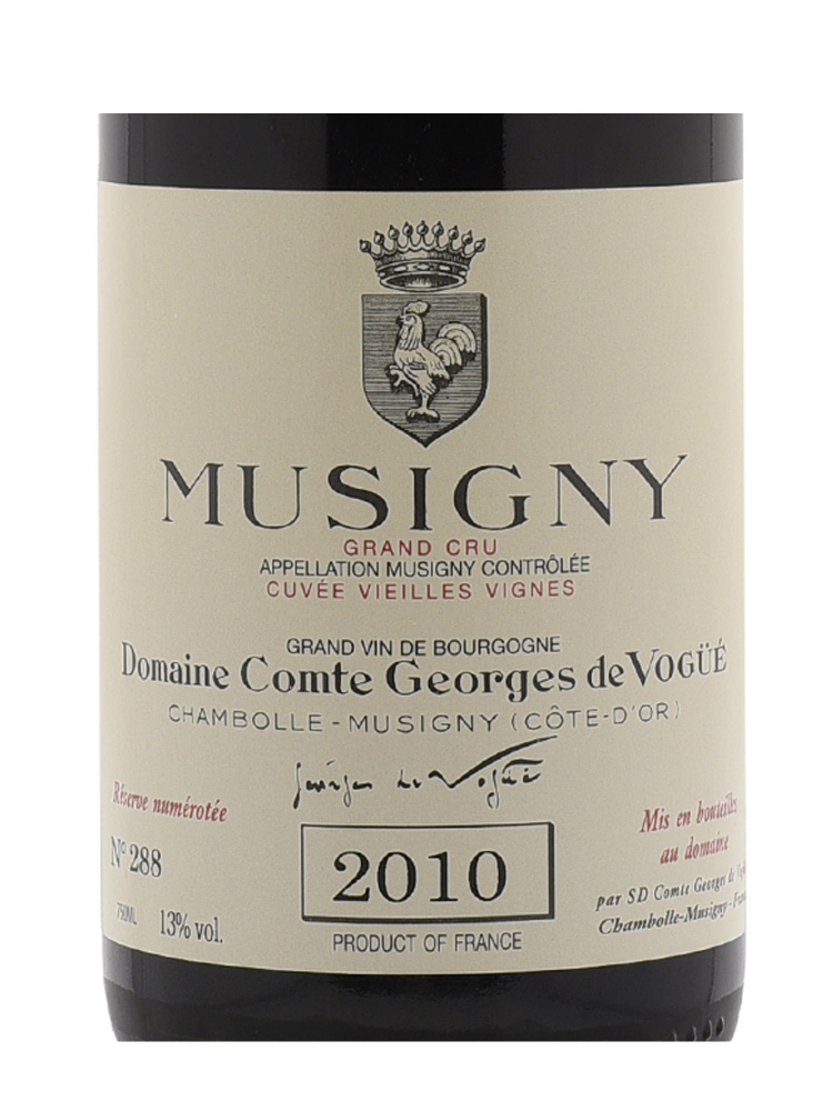Comte Georges de Vogue Musigny Vieilles Vignes Grand Cru 2010
