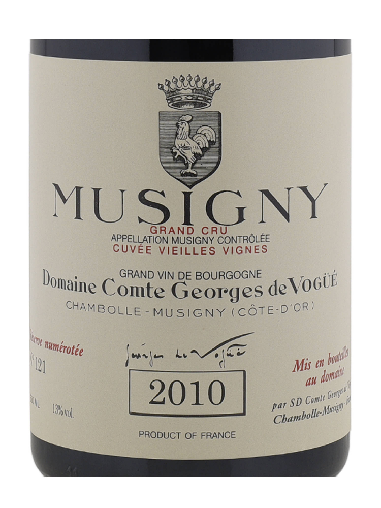Comte Georges de Vogue Musigny Vieilles Vignes Grand Cru 2010 1500ml