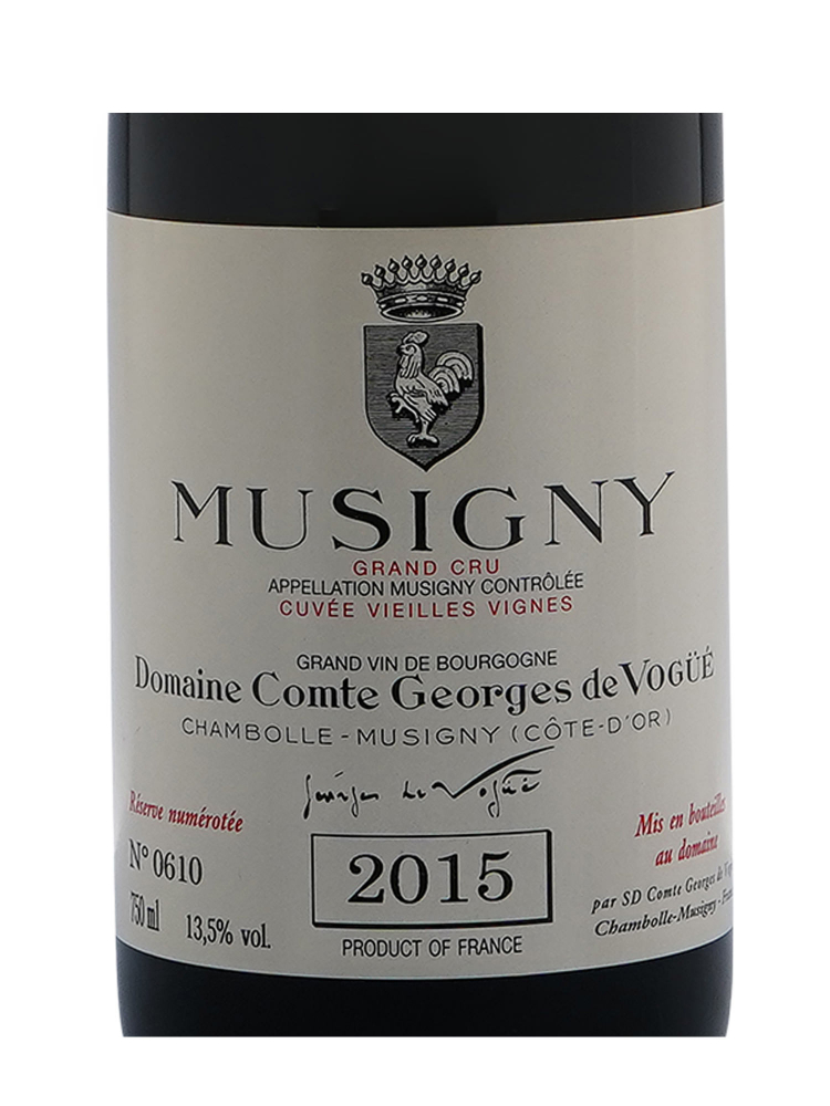 Comte Georges de Vogue Musigny Vieilles Vignes Grand Cru 2015