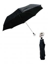 Pasotti Umbrella FMW33 Skull Handle Skull Print