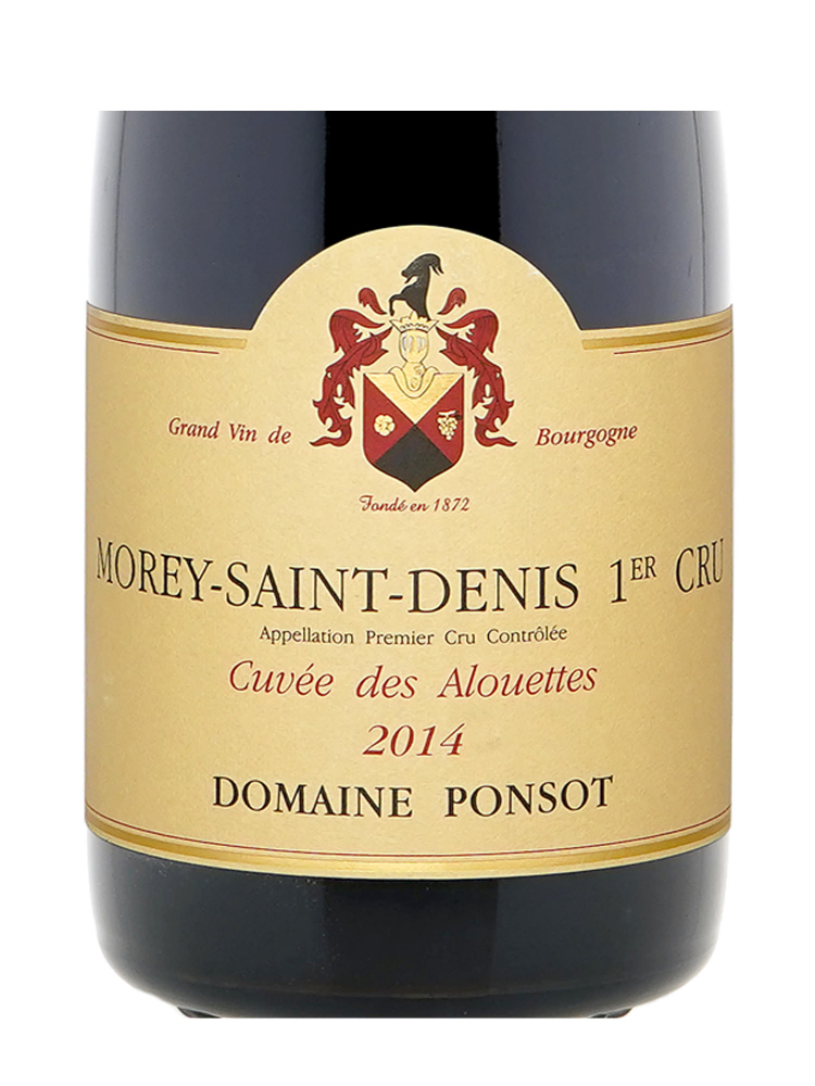 Ponsot Morey Saint Denis Cuvee des Alouettes 1er Cru 2014