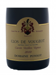 Ponsot Clos de Vougeot Cuvee Vieilles Vignes Grand Cru 2010