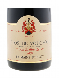 Ponsot Clos de Vougeot Cuvee Vieilles Vignes Grand Cru 2004