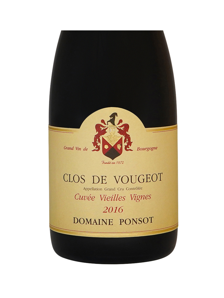 Ponsot Clos de Vougeot Cuvee Vieilles Vignes Grand Cru 2016