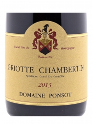 Ponsot Griotte Chambertin Grand Cru 2013