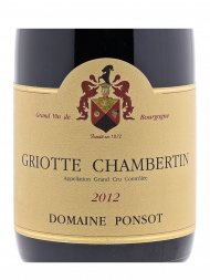 Ponsot Griotte Chambertin Grand Cru 2012