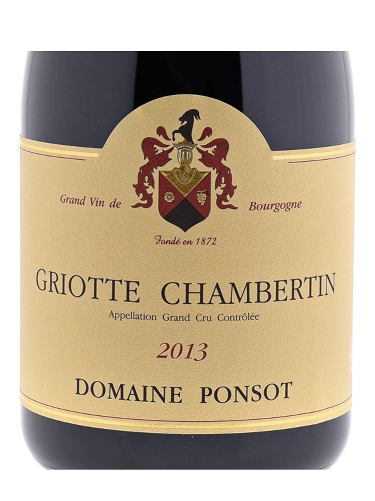 Ponsot Griotte Chambertin Grand Cru 2013 1500ml